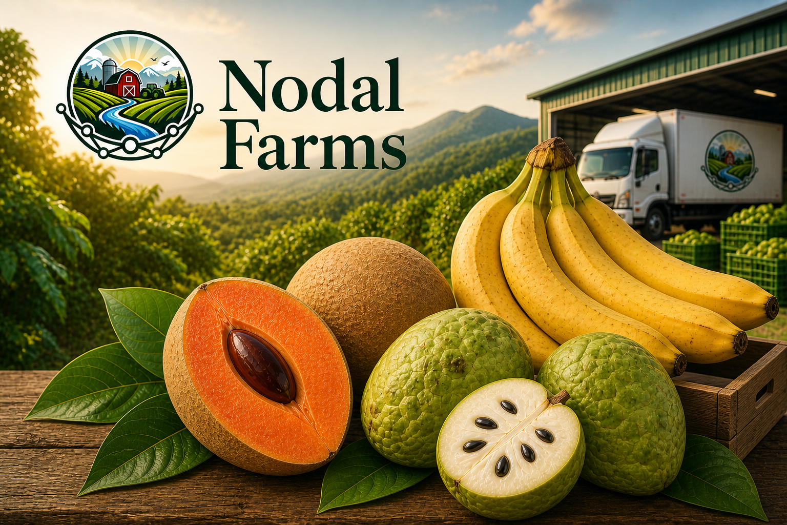 Nodal Farms premium produce catalog